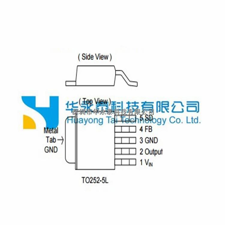 AXELITE亞瑟萊特AX3003/TO252-5/PWM降壓直流/直流轉換器 PDF-AX3003盡在買賣IC網